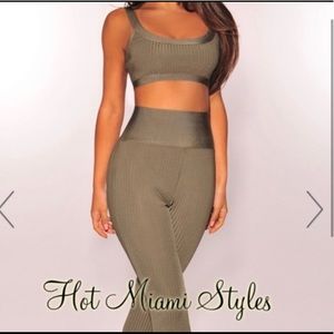 (2) PCS Set Top and Pants